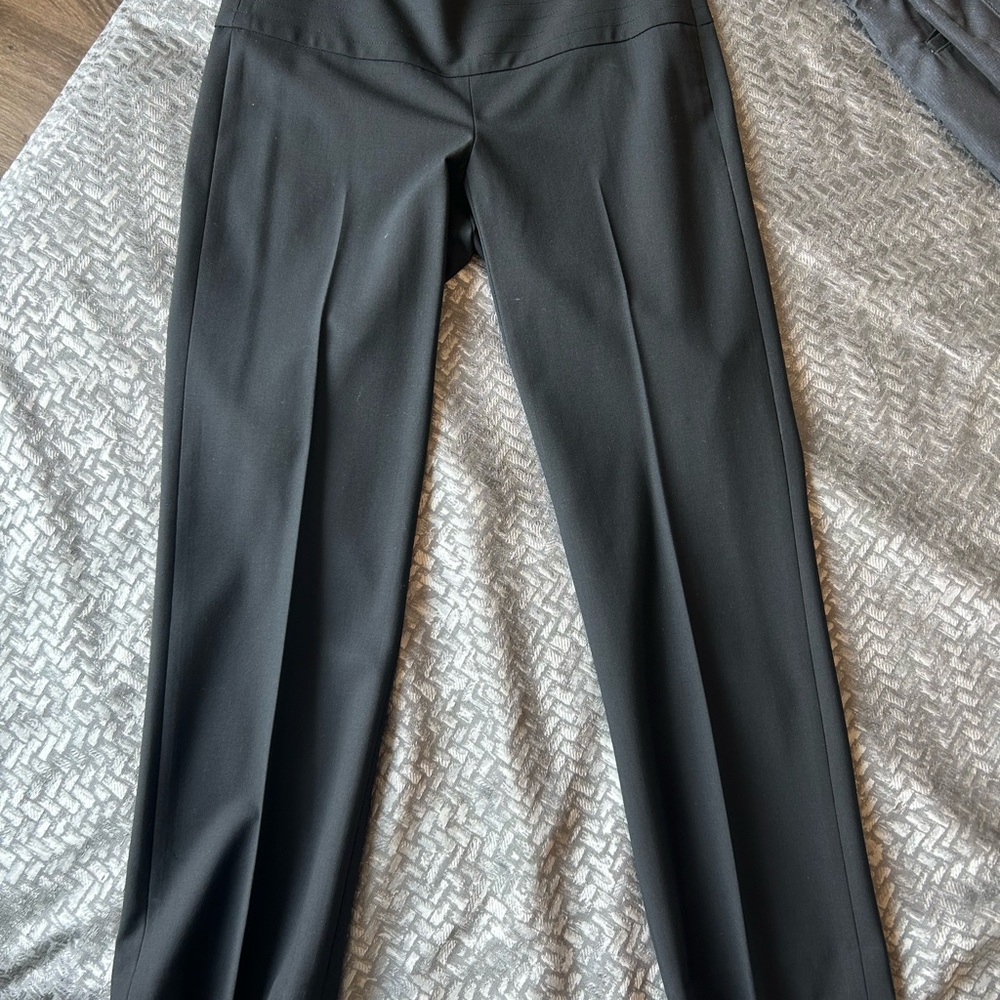Theory Classic Black Women's Pants Wool